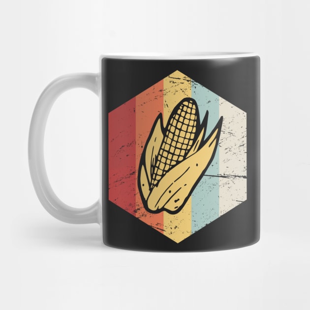 Retro Vintage Corn Farmer Icon by MeatMan